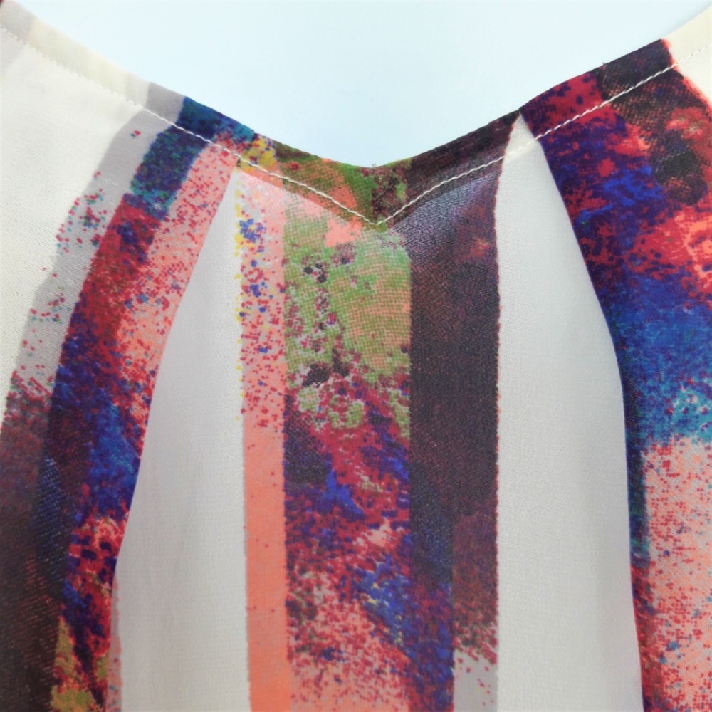 Silence Noise Cami Top Pleat Front Split Back XS - Picture 3 of 7